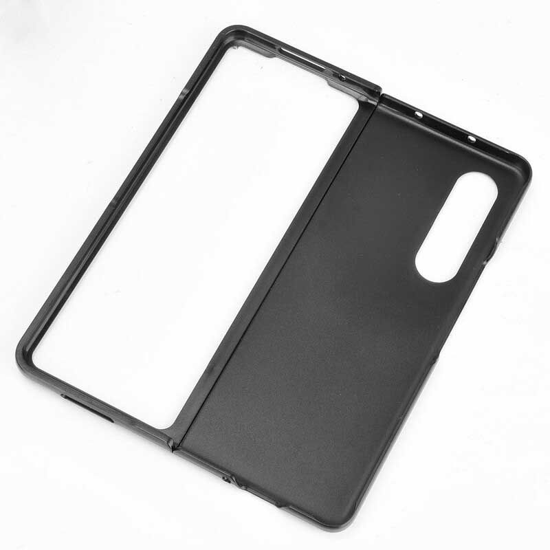 Cover Samsung Galaxy Z Fold 3 5g Litchi-lædereffekt