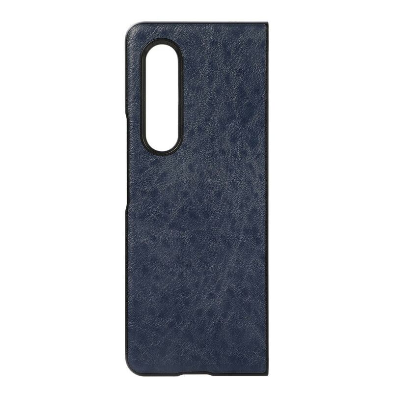 Cover Samsung Galaxy Z Fold 3 5g Tekstureret Kunstlæder