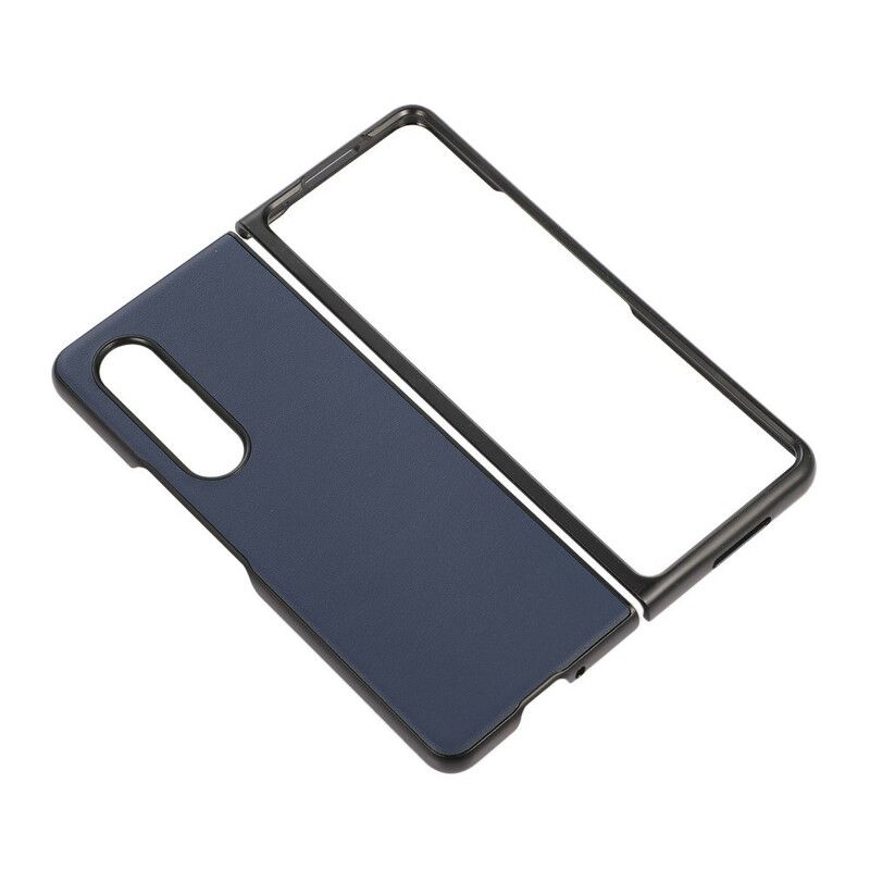 Cover Samsung Galaxy Z Fold 3 5g Telefon Etui Ægte Læderdesign