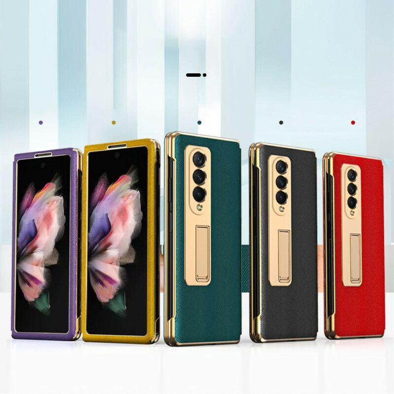 Cover Samsung Galaxy Z Fold 3 5g Telefon Etui Håndfri Support