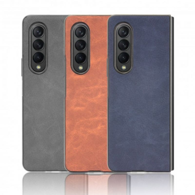 Cover Samsung Galaxy Z Fold 3 5g Telefon Etui Style Læder