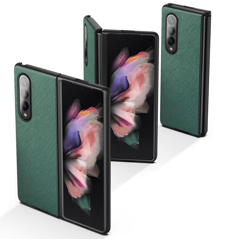 Cover Til Samsung Galaxy Z Fold 3 5g Tekstureret Læder