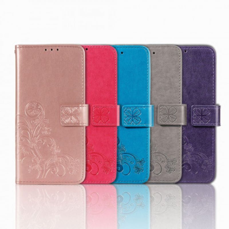 Flip Cover Samsung Galaxy Z Fold 3 5g Blomsterdesign Med Rem