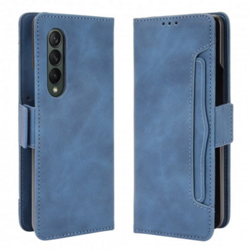 Flip Cover Samsung Galaxy Z Fold 3 5g Førsteklasses Multikort