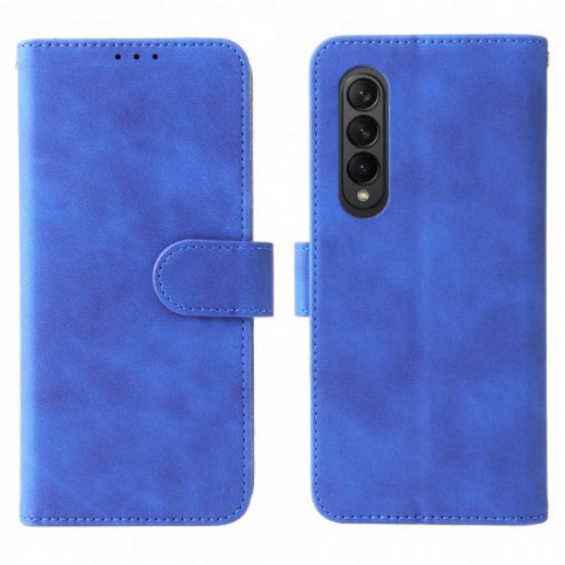 Flip Cover Samsung Galaxy Z Fold 3 5g Skin-touch