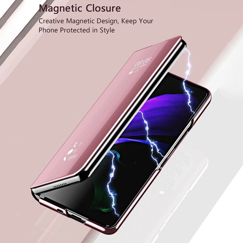 Flip Cover Samsung Galaxy Z Fold 3 5g Spejldæksel