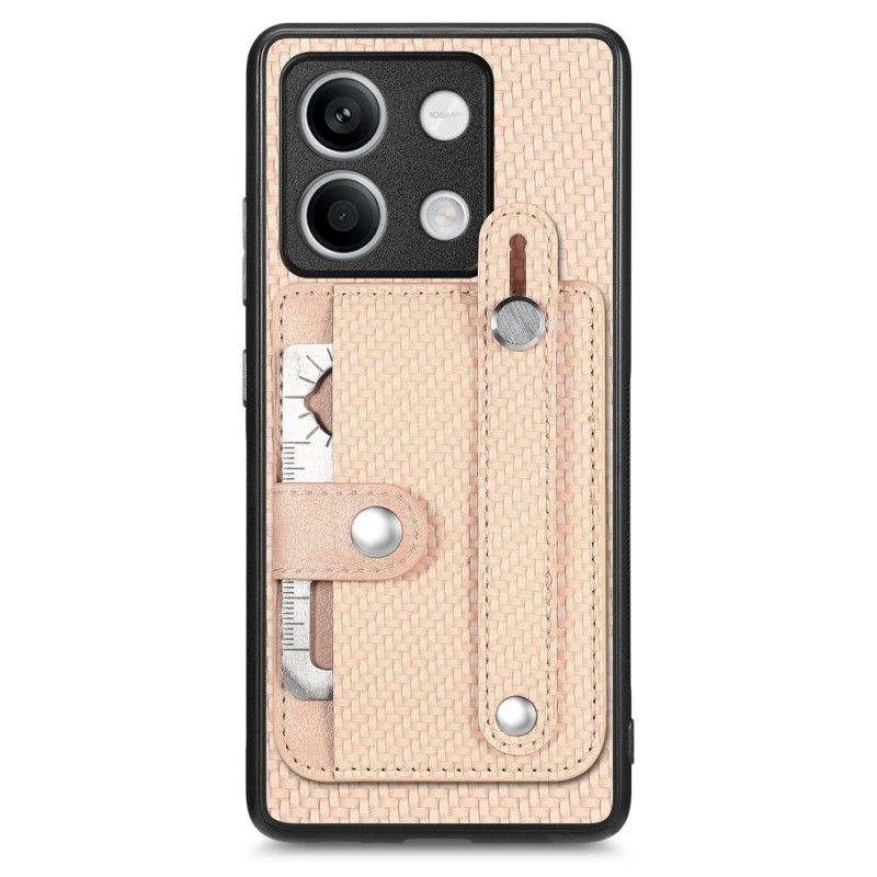 Cover Til Xiaomi Redmi Note 13 4g Kortholder Og Rem