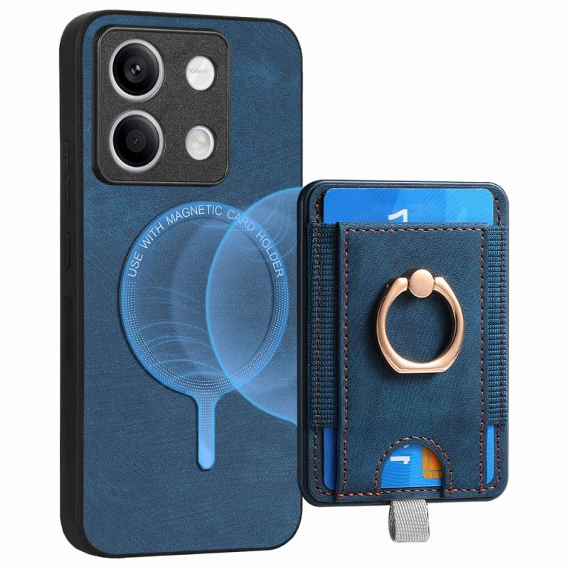 Cover Xiaomi Redmi Note 13 4g Aftagelig Kortholder Og Ring