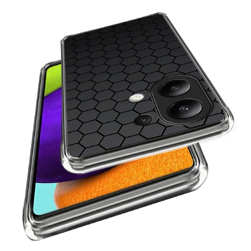 Cover Xiaomi Redmi Note 13 4g Honeycomb Mønster