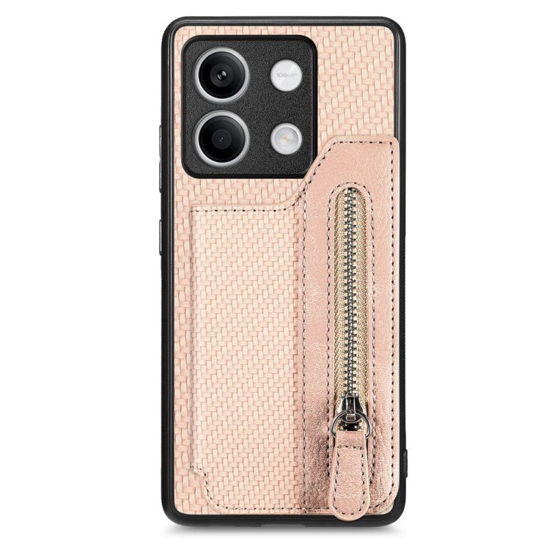 Cover Xiaomi Redmi Note 13 4g Møntpung I Kulfiber