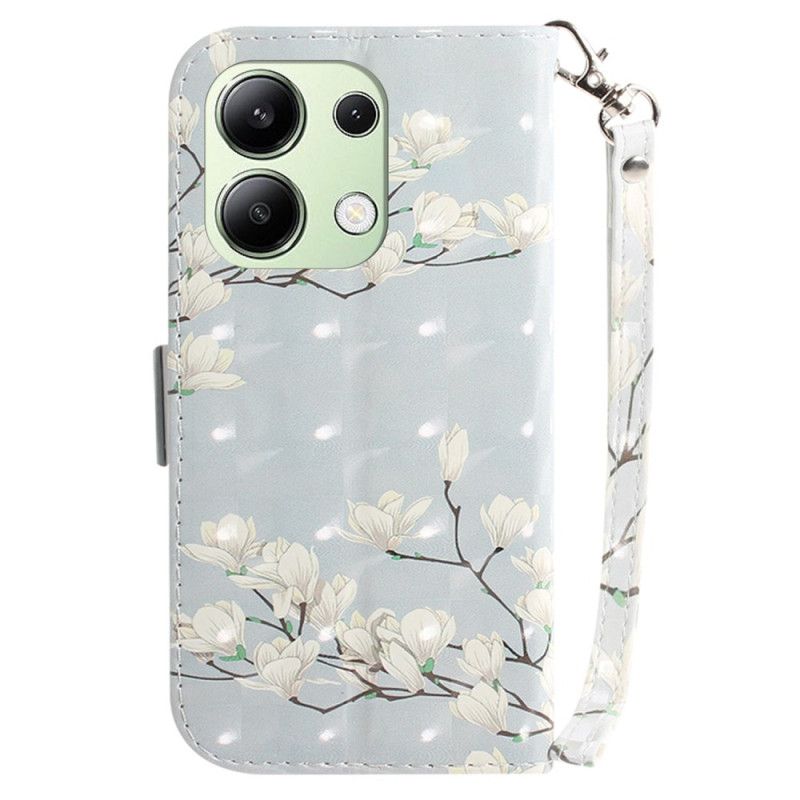 Flip Cover Xiaomi Redmi Note 13 4g Stribede Magnoliaer