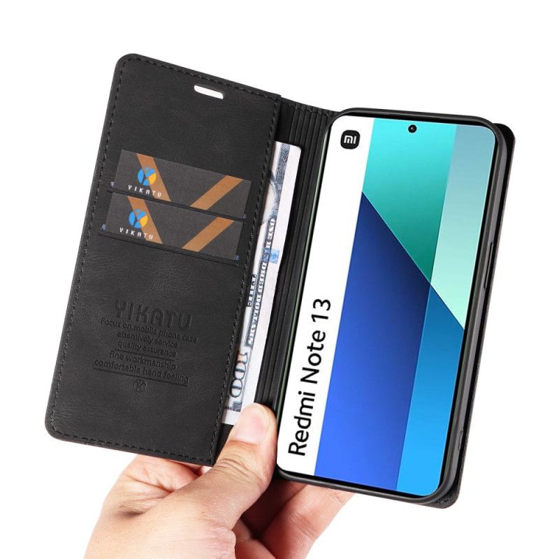 Flip Cover Xiaomi Redmi Note 13 4g Yikatu Ruskindseffekt