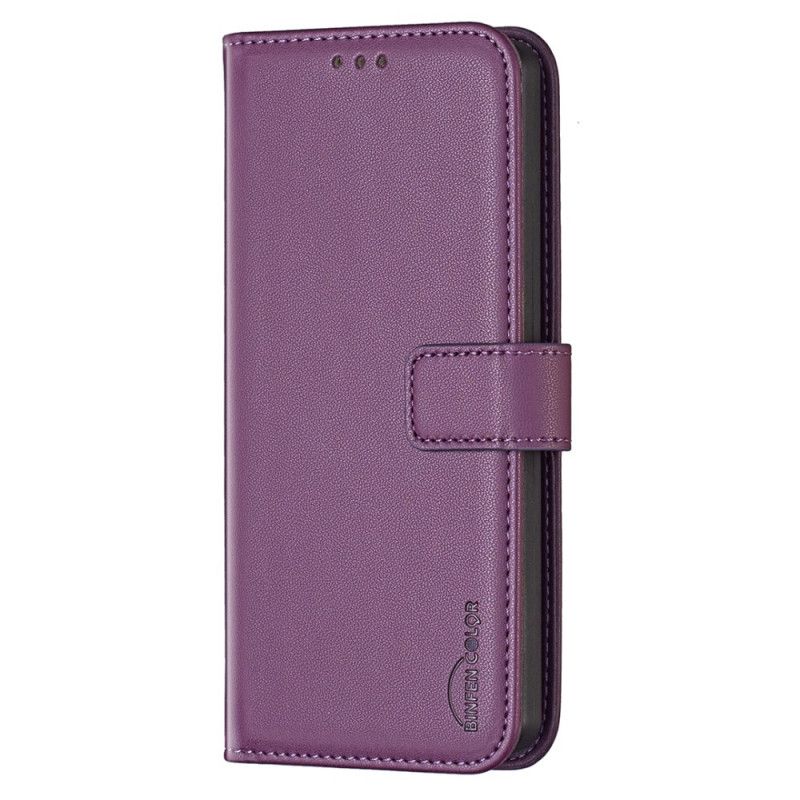 Læder Cover Xiaomi Redmi Note 13 4g Telefon Etui Klassisk Binfen Farve