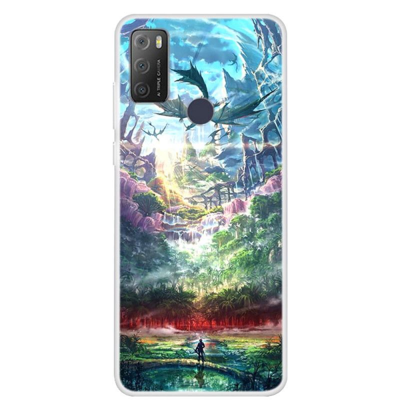 Cover Til Alcatel 3l (2021) / 1s (2021) Paradise Nature