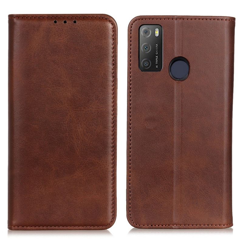 Flip Cover Alcatel 3l (2021) / 1s (2021) Split Læder Elegance