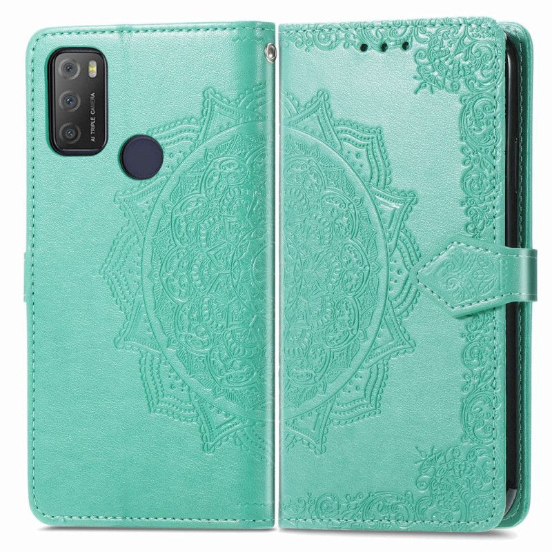 Flip Cover Til Alcatel 3l (2021) / 1s (2021) Mandala Middelalder