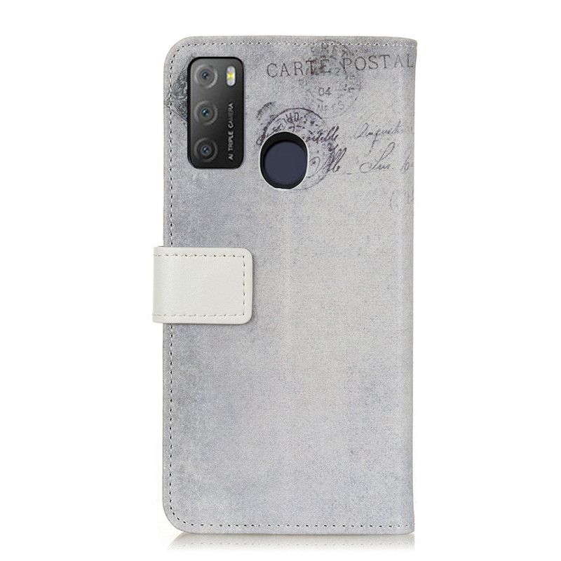 Flip Cover Til Alcatel 3l (2021) / 1s (2021) Traveller Kat