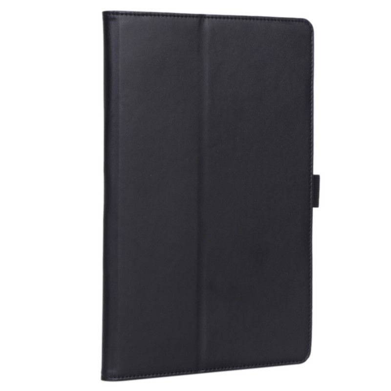 Case Etui Samsung Galaxy Tab S5e Sort Mobilcover Læderstil Med Rem