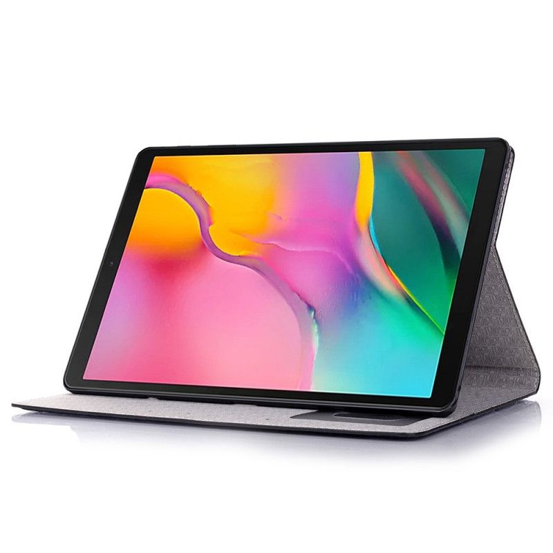 Etui for Samsung Galaxy Tab S5e Sort Krokodille Tekstur