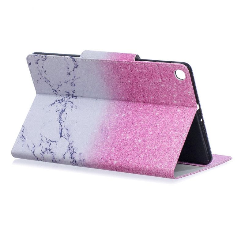 Flip Cover Læder for Samsung Galaxy Tab S5e Marmor Design