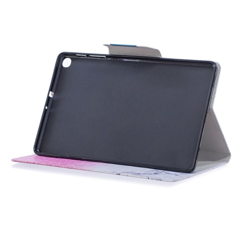 Flip Cover Læder for Samsung Galaxy Tab S5e Marmor Design