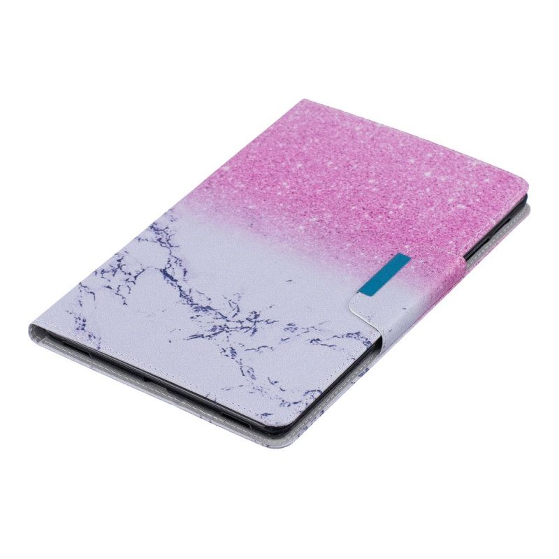 Flip Cover Læder for Samsung Galaxy Tab S5e Marmor Design