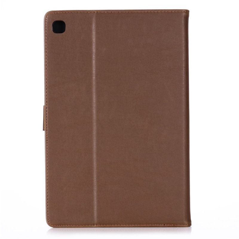 Flip Cover Læder for Samsung Galaxy Tab S5e Sort Vintage Kunstlæder