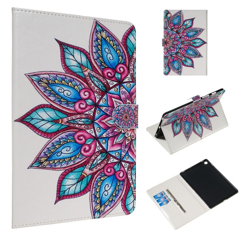 Flip Cover Læder Samsung Galaxy Tab S5e Mandala-Maleri