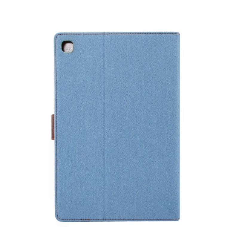 Flip Cover Læder Samsung Galaxy Tab S5e Sort Jeans