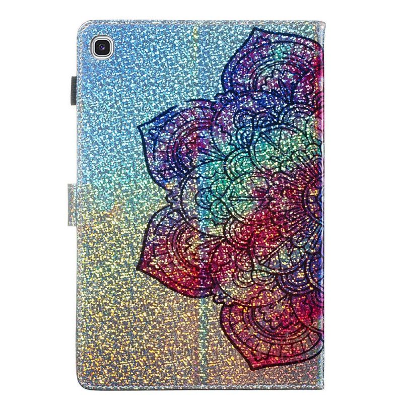 Flip Cover Samsung Galaxy Tab S5e Mobilcover Glittermandala