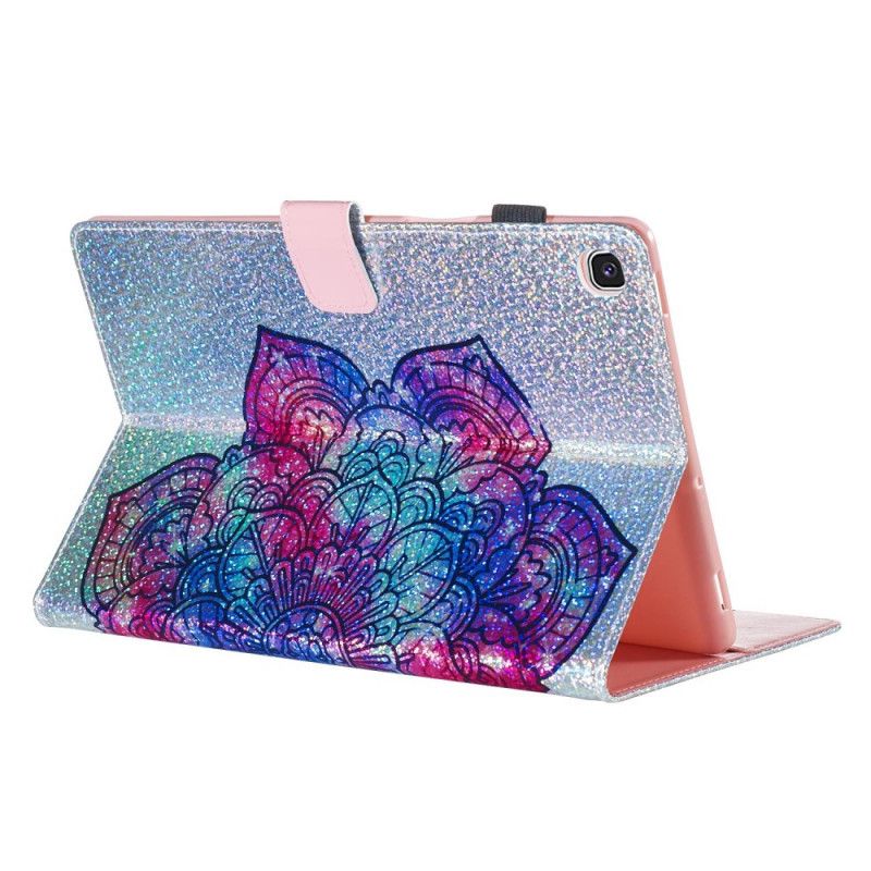 Flip Cover Samsung Galaxy Tab S5e Mobilcover Glittermandala