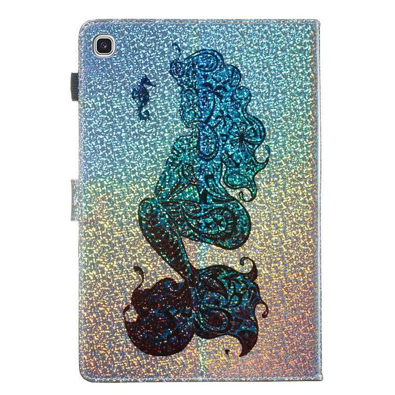 Flip Cover Samsung Galaxy Tab S5e Mobilcover Havfrue Glitter