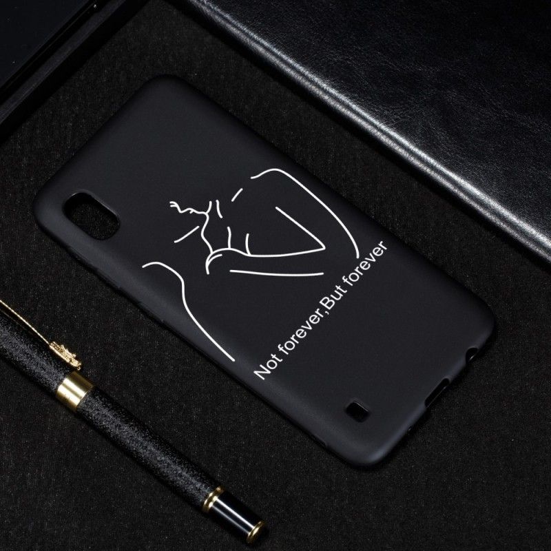 Cover for Samsung Galaxy A10 Fleksibel Silikone Ikke For Evigt