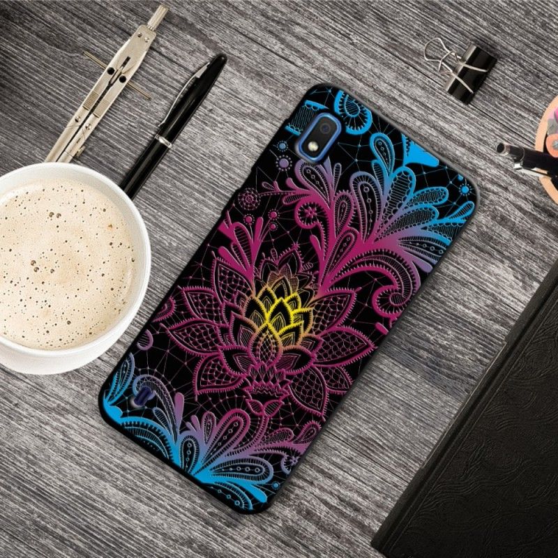 Cover for Samsung Galaxy A10 Intens Blomster