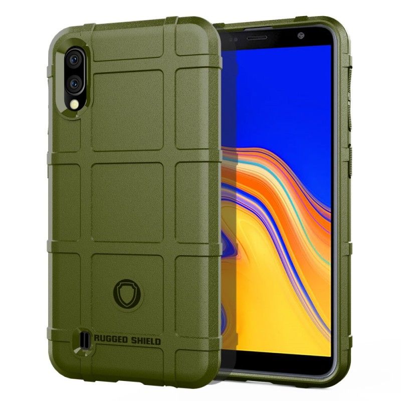 Cover for Samsung Galaxy A10 Sort Robust Skjold