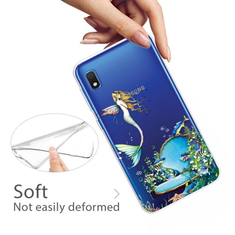 Cover Samsung Galaxy A10 Blå Sirene