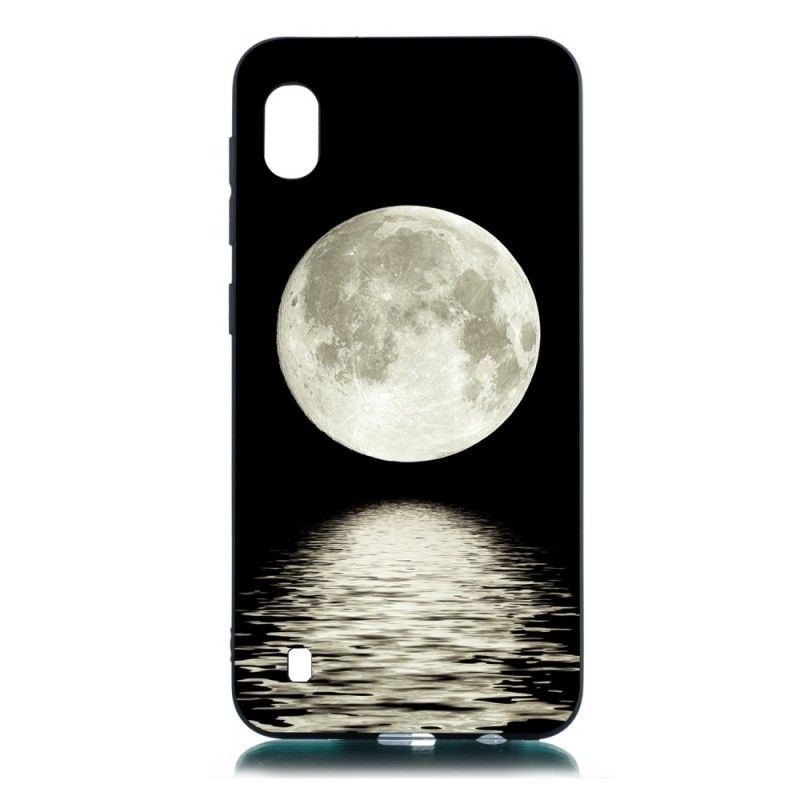 Cover Samsung Galaxy A10 Fleksibel Silikone Moon Marine