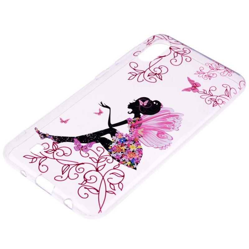 Cover Samsung Galaxy A10 Gennemsigtig Blomsterfe Beskyttelse