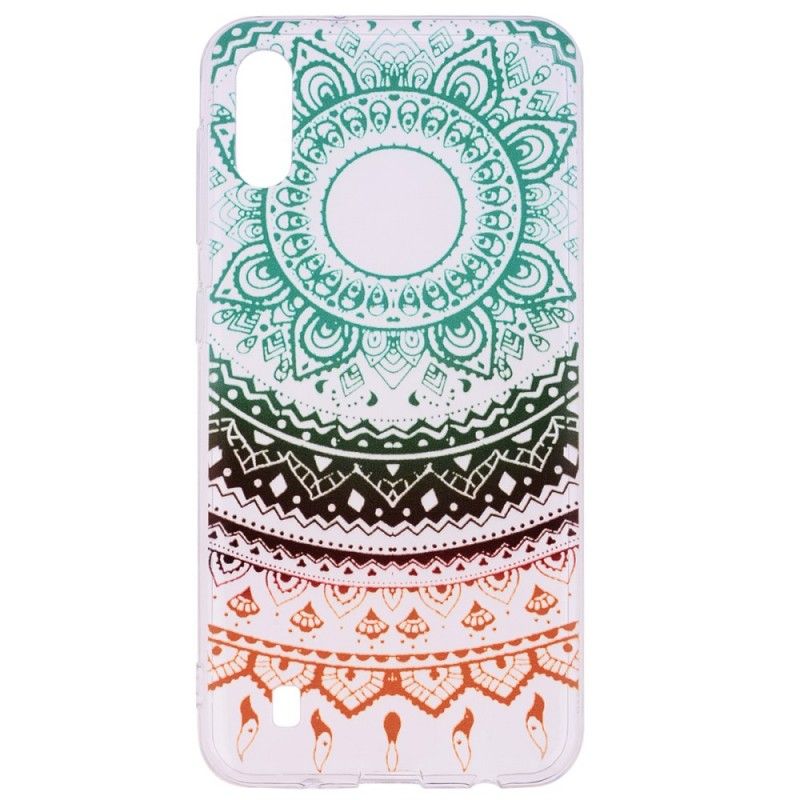 Cover Samsung Galaxy A10 Gennemsigtig Farverig Mandala