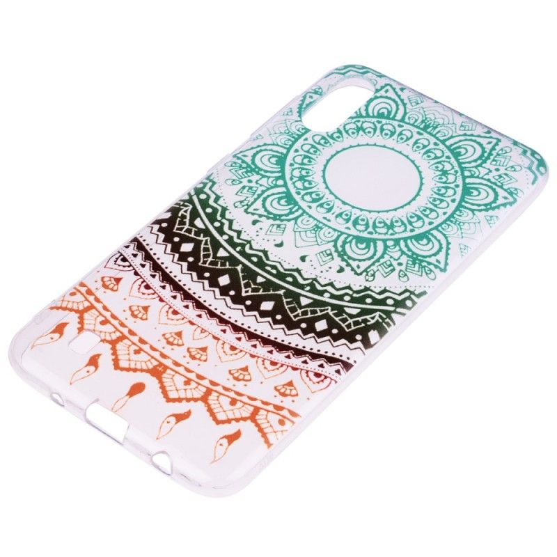 Cover Samsung Galaxy A10 Gennemsigtig Farverig Mandala