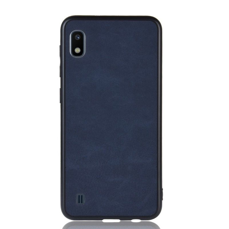 Cover Samsung Galaxy A10 Grå Læderstil