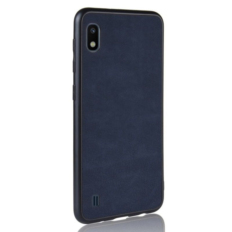 Cover Samsung Galaxy A10 Grå Læderstil