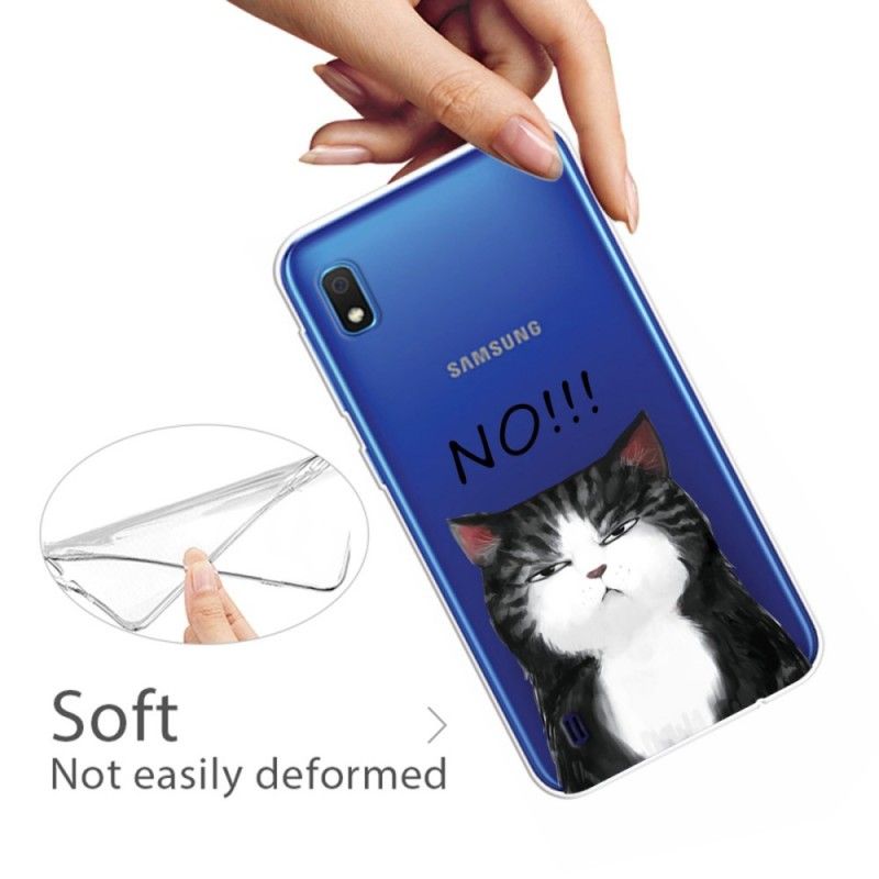 Cover Samsung Galaxy A10 Katten. Der Siger Nej