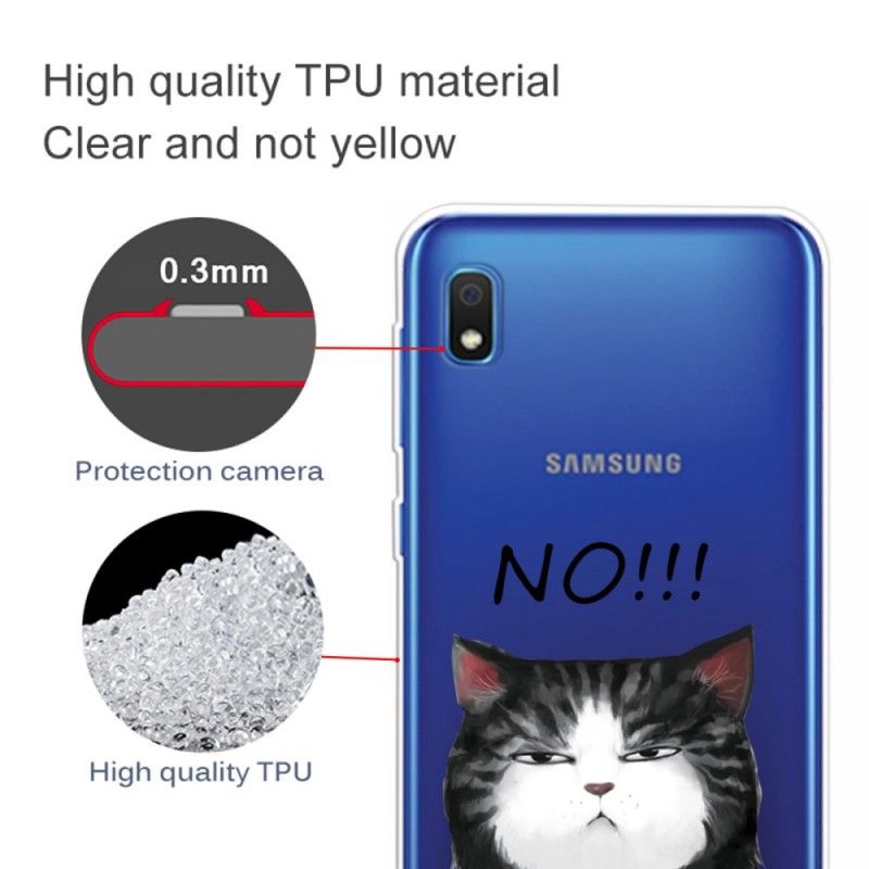 Cover Samsung Galaxy A10 Katten. Der Siger Nej