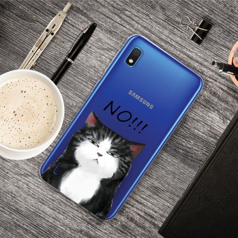 Cover Samsung Galaxy A10 Katten. Der Siger Nej