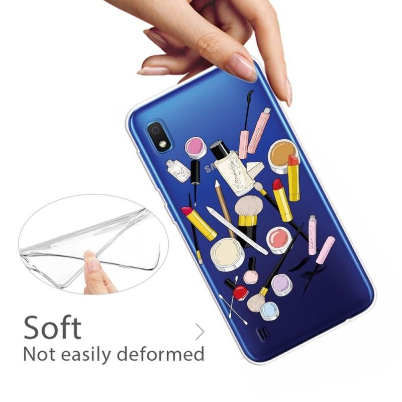 Cover Samsung Galaxy A10 Mobilcover Top Makeup