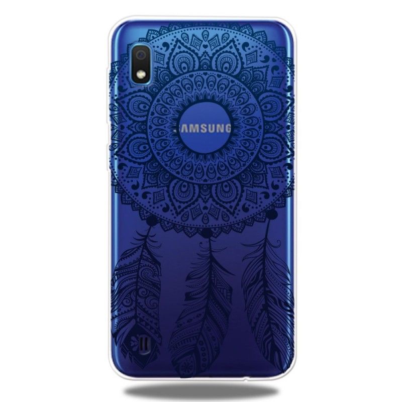 Cover Samsung Galaxy A10 Mobilcover Unik Blomstermandala