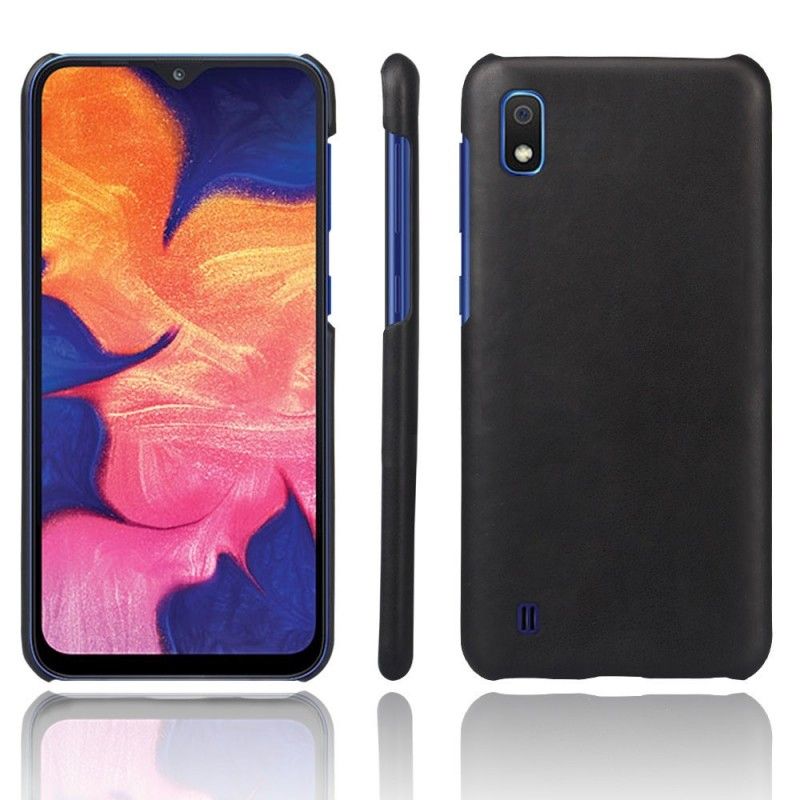 Cover Samsung Galaxy A10 Rød Ksq-Lædereffekt Original