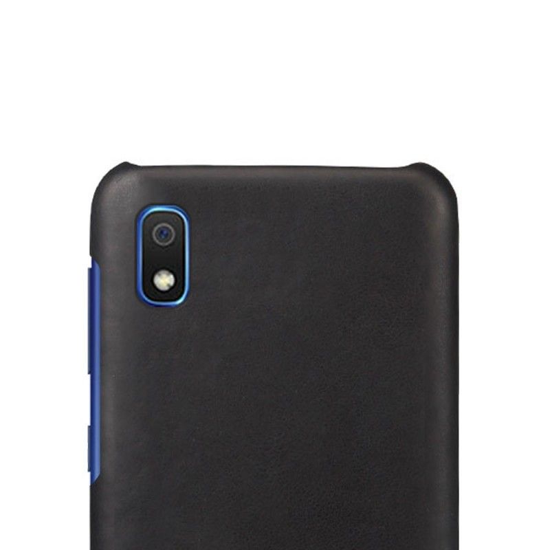 Cover Samsung Galaxy A10 Rød Ksq-Lædereffekt Original