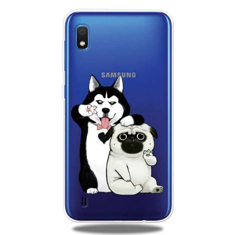 Cover Samsung Galaxy A10 Sjove Hunde